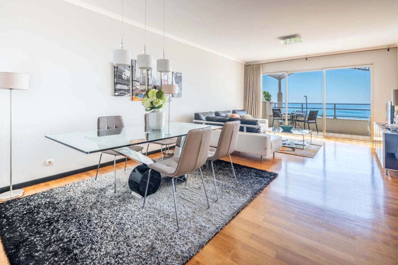 Oceanside Terrace Apartment By Holiday Rental Madeira Funchal  Eksteriør billede
