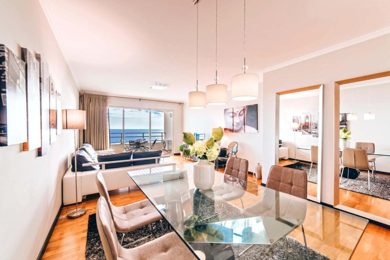 Oceanside Terrace Apartment By Holiday Rental Madeira Funchal  Eksteriør billede